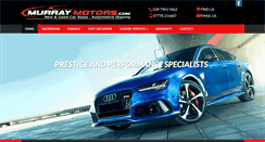 Desktop Screenshot of murray-motors.com